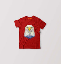 Load image into Gallery viewer, TRIANGLE_EAGLE Kids T-Shirt for Boy/Girl-Red-Ektarfa.online