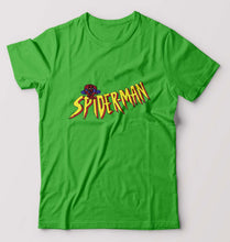 Load image into Gallery viewer, Spiderman Superhero T-Shirt for Men-flag green-Ektarfa.online