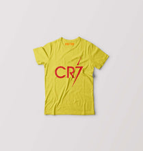 Load image into Gallery viewer, Cristiano Ronaldo CR7 Kids T-Shirt for Boy/Girl-Yellow-Ektarfa.online