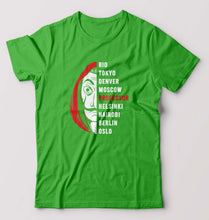 Load image into Gallery viewer, Money Heist T-Shirt for Men-Flag Green-Ektarfa.online