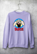 Load image into Gallery viewer, Popeye Unisex Sweatshirt for Men/Women-Lavender-Ektarfa.online