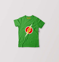 Load image into Gallery viewer, Junior Flash T-Shirt for Boy/Girl-Flag Green-Ektarfa.online