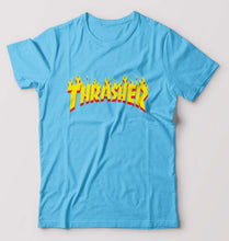 Load image into Gallery viewer, Thrasher T-Shirt for Men-Light blue-Ektarfa.online