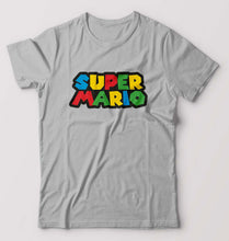 Load image into Gallery viewer, Super Mario T-Shirt for Men-Grey Melange-Ektarfa.online