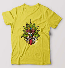 Load image into Gallery viewer, Tiki Joint T-Shirt for Men-Yellow-Ektarfa.online