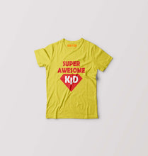 Load image into Gallery viewer, Super Awesome Kid Kids T-Shirt for Boy/Girl-Yellow-Ektarfa.online