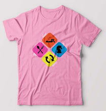 Load image into Gallery viewer, Play Chess T-Shirt for Men-Light Baby Pink-Ektarfa.online