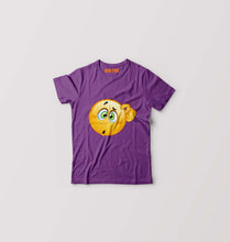 Load image into Gallery viewer, Emoji Kids T-Shirt for Boy/Girl-Purple-Ektarfa.online