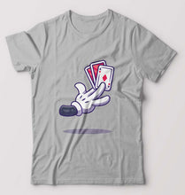 Load image into Gallery viewer, Poker T-Shirt for Men-Grey Melange-Ektarfa.online