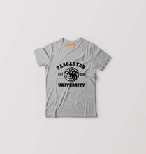 Load image into Gallery viewer, House Targaryen (GOT) Kids T-Shirt for Boy/Girl-Grey-Ektarfa.online