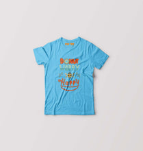 Load image into Gallery viewer, Donut Worry Be Happy Kids T-Shirt for Boy/Girl-Light blue-Ektarfa.online