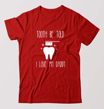 Load image into Gallery viewer, Love Daddy T-Shirt for Men-Red-Ektarfa.online