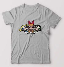 Load image into Gallery viewer, Powerpuff Girls T-Shirt for Men-Grey Melange-Ektarfa.online