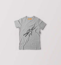 Load image into Gallery viewer, Drummer Kids T-Shirt for Boy/Girl-Grey-Ektarfa.online