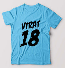 Load image into Gallery viewer, Virat Kohli T-Shirt for Men-Light Blue-Ektarfa.online