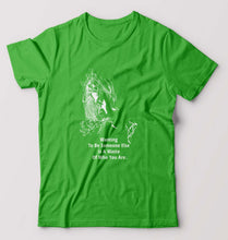 Load image into Gallery viewer, Kurt Cobain T-Shirt for Men-flag green-Ektarfa.online