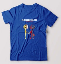 Load image into Gallery viewer, Radiohead T-Shirt for Men-Royal Blue-Ektarfa.online