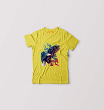Load image into Gallery viewer, Eagle Kids T-Shirt for Boy/Girl-Yellow-Ektarfa.online
