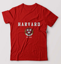 Load image into Gallery viewer, Harvard T-Shirt for Men-Red-Ektarfa.online