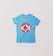 Load image into Gallery viewer, Boston Red Sox Baseball Kids T-Shirt for Boy/Girl-Light blue-Ektarfa.online