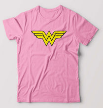 Load image into Gallery viewer, Wonder Woman Superhero T-Shirt for Men-Light Baby Pink-Ektarfa.online