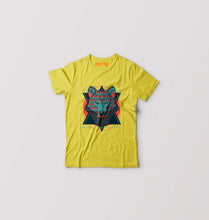 Load image into Gallery viewer, WOLF Kids T-Shirt for Boy/Girl-Yellow-Ektarfa.online