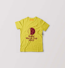 Load image into Gallery viewer, FIFA World Cup Qatar 2022 T-Shirt for Boy/Girl-Yellow-Ektarfa.online