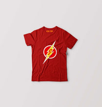 Load image into Gallery viewer, Junior Flash Kids T-Shirt for Boy/Girl-Red-Ektarfa.online