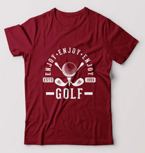 Load image into Gallery viewer, Golf T-Shirt for Men-Maroon-Ektarfa.online