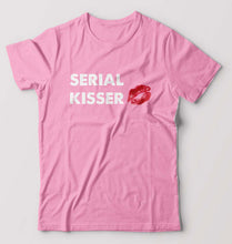 Load image into Gallery viewer, Serial Kisser T-Shirt for Men-Light Baby Pink-Ektarfa.online