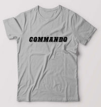 Load image into Gallery viewer, Commando T-Shirt for Men-Grey Melange-Ektarfa.online