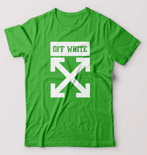 Load image into Gallery viewer, Off White T-Shirt for Men-Flag Green-Ektarfa.online