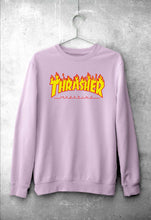 Load image into Gallery viewer, Thrasher Unisex Sweatshirt for Men/Women-Light Pink-Ektarfa.online