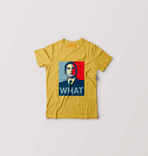 Load image into Gallery viewer, Michael Scott Kids T-Shirt for Boy/Girl-Golden Yellow-Ektarfa.online