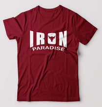 Load image into Gallery viewer, Iron Paradise T-Shirt for Men-Maroon-Ektarfa.online