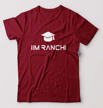 Load image into Gallery viewer, IIM Ranchi T-Shirt for Men-Maroon-Ektarfa.online