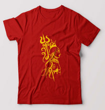 Load image into Gallery viewer, Mahakal Mahadev Bholenath Shiva Shivji T-Shirt for Men-RED-Ektarfa.online