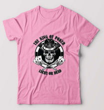 Load image into Gallery viewer, Poker T-Shirt for Men-Light Baby Pink-Ektarfa.online
