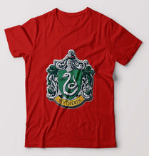 Load image into Gallery viewer, Slytherin Harry Potter T-Shirt for Men-Red-Ektarfa.online