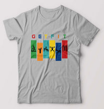 Load image into Gallery viewer, Gym T-Shirt for Men-Grey Malenge-Ektarfa.online