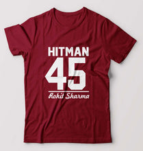 Load image into Gallery viewer, Rohit Sharma T-Shirt for Men-Maroon-Ektarfa.online