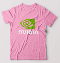Load image into Gallery viewer, Nvidia T-Shirt for Men-Light Baby Pink-Ektarfa.online
