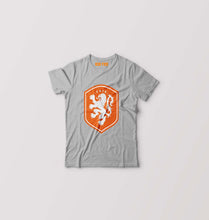 Load image into Gallery viewer, Netherlands Football Kids T-Shirt for Boy/Girl-Grey-Ektarfa.online