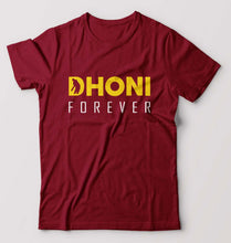 Load image into Gallery viewer, MS Dhoni (MSD) T-Shirt for Men-Maroon-Ektarfa.online