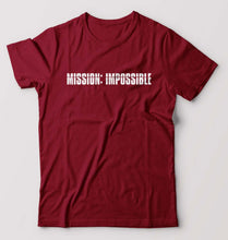 Load image into Gallery viewer, Mission Impossible (MI) T-Shirt for Men-Maroon-Ektarfa.online