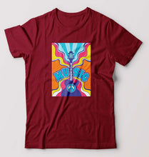 Load image into Gallery viewer, Psychedelic T-Shirt for Men-Maroon-Ektarfa.online