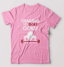 Load image into Gallery viewer, Goku Gym T-Shirt for Men-Light Baby Pink-Ektarfa.online
