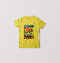 Load image into Gallery viewer, Keith Haring Kids T-Shirt for Boy/Girl-Mustard Yellow-Ektarfa.online