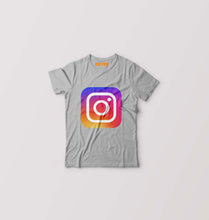 Load image into Gallery viewer, Instagram Kids T-Shirt for Boy/Girl-Grey-Ektarfa.online