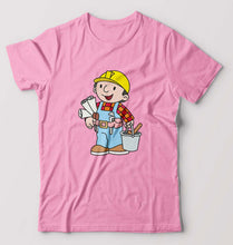 Load image into Gallery viewer, Bob the Builder T-Shirt for Men-Light Baby Pink-Ektarfa.online